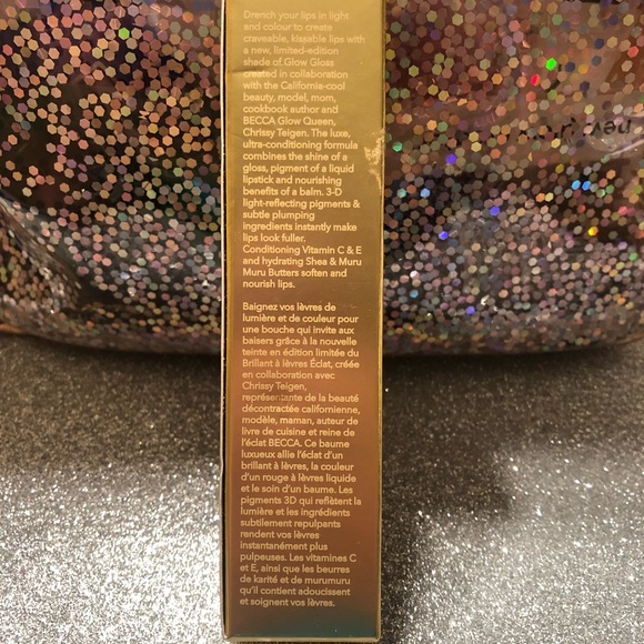 BNIB! BECCA X Chrissy Endless Summer Glow Lip Gloss in Beach Nectar 🐝 - Picture 6 of 8